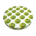 thumbnail image 2 of Xecao's Happy Fruit Print Stool Covers offer stylish, washable protection for PU round bar stools, perfect for home or commercial use., 2 of 7