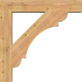 thumbnail image 2 of Ekena Millwork 5 1/2"W x 38"D x 38"H Olympic Block Smooth Bracket, Western Red Cedar, 2 of 25
