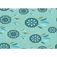 thumbnail image 1 of Ahgly Tapis Rectangulaire Lavable en Machine Intérieur Transitionnel Vert Écume de Mer, 8 Pieds x 10 Pieds, 1 of 7