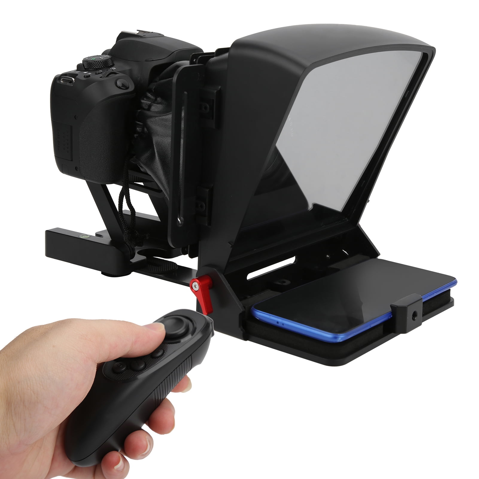 ESTINK Portable Remote Control Teleprompter Video Recording Prompter