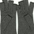 thumbnail image 1 of OUSITAID Arthritis Gloves with Grips - Textured Open Finger Compression Hand Gloves for Rheumatoid and Osteoarthritis - Joint Pain Relief for Men & Women, 1 of 4