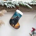 thumbnail image 6 of Rateoe Moonlit Night Sky Wolf Print Christmas Stockings,18 Inch Large Christmas Stockings Decoration Ornaments for Holiday Home Fireplace Indoors, 6 of 7
