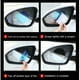 thumbnail image 2 of 4 Uds. Películas antiniebla para espejo de coche, películas protectoras para espejo retrovisor lateral, 2 of 7