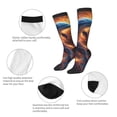 thumbnail image 3 of KLL Cool Dolphin Print Cool Socks Men's Women's Crew Socks Funny Crazy Novelty Stockings, 3 of 6