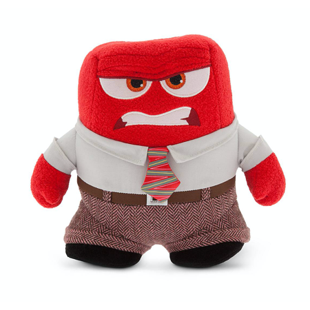 Disney Pixar Anger Plush Inside Out Small New with Tag