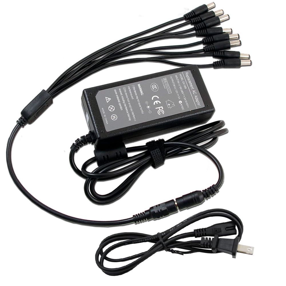AC/DC Adapter Charger Power Supply for CCTV Security DVR Camera Router 5-24V 
