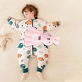 thumbnail image 4 of Dispositivo de ayuda para dormir Baby Soothing Startle Reflex | Edredón simulado de felpa de palma suave y agradable para la piel para bebés y recién nacidos | Compresión suave | Soporte ergonómico, 4 of 8