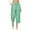 Green, variant on ICHUANYI Women's Comfortable Cropped Leisure Time Pants Color Sweatpants Yoga Pants