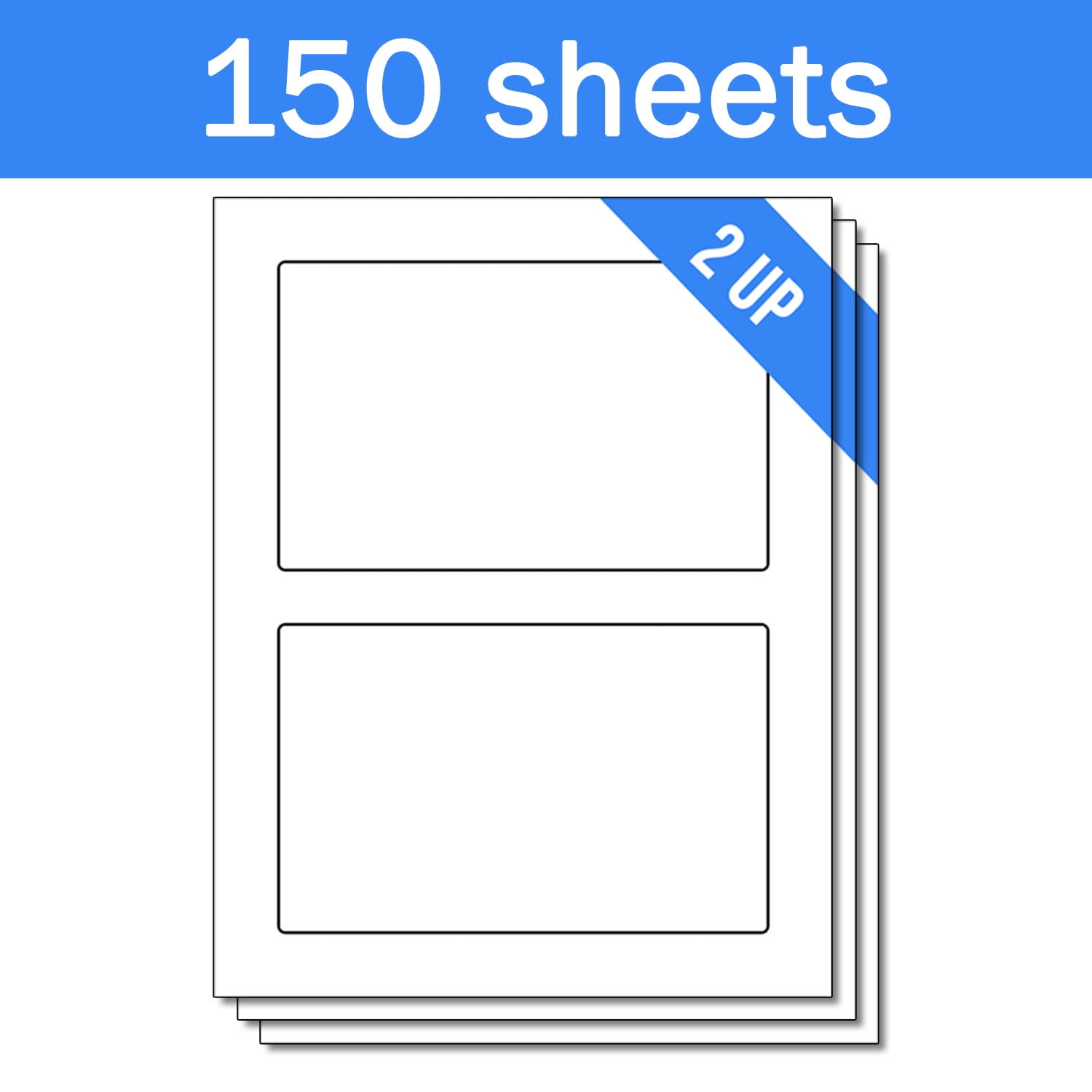 OfficeSmartLabels 4-1/4 x 6-3/4 inch STAMPS.com SDC1200 Compatible Labels ( 2 Labels Per Sheet, White, 50 Sheets )
