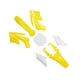 thumbnail image 2 of Kits de carrocería de carenado de guardabarros Colamx repuestos premium para Mini Dirt Bike Amarillo, 2 of 7