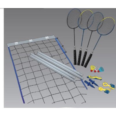 Verus Sports Advanced Silver Badminton Set