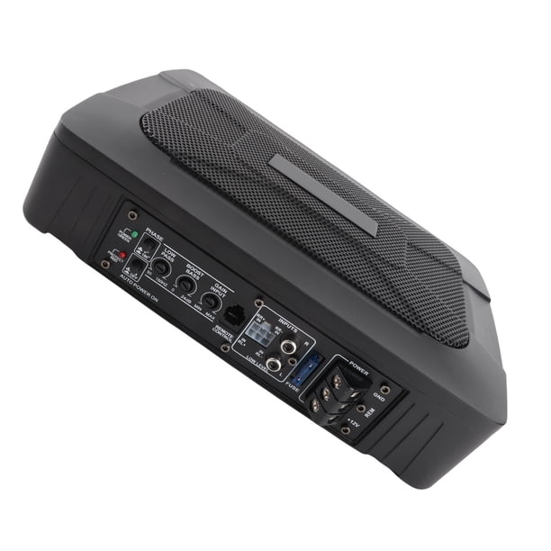 Subwoofer Activo Compacto, Subwoofer Con Alimentación Debajo Del Asiento Cableado Fácil Disipación De Calor De Potencia Máxima De 600 W 150 W RMS 6 X 9 Pulgadas Para Automóvil