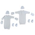 thumbnail image 1 of Preemie Boys Gowns, Caps, Booties and MIttens, 1 of 3