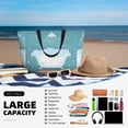thumbnail image 5 of Balery Bathtub with Soap Bubbles Beach Travel Bag - Water-Resistant, Large Capacity Lightweight Tote with 7 Pockets for Women and Men - Perfect for Beach, Pool, Gym, and Travel, 5 of 7