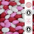 thumbnail image 6 of Red Pink & White Jordan Almonds Mix by It's Delish, 3.5 LBS Jumbo Container  Valentines and Mothers Day Girl Theme Bulk Party Favors Almond Nut Coated in Sweet Hard Candy Shell - Vegan & Kosher, 6 of 7
