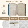 thumbnail image 6 of Xixirimido Bible Cover Case for Women Men, Large Bible Bag Bible Study Supplies Accessories Quilted Bible Carrying Cases with Handle Christian Gift, Elk Bone Sunflower Print, 6 of 7