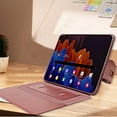 thumbnail image 4 of ELEHOLD Premium Leather Tablet Case For iPad 9th/8th/7th Generation, Stand Folio Cover Wallet Pouch Kickstand Auto Sleep/Wake Case with Pencil Holder For iPad 9th/8th/7th Generation,Red, 4 of 6