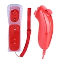 thumbnail image 1 of Joypad de mando a distancia 2 en 1 Wdftyju para consola Wii/Wii U rojo ordinario, 1 of 9
