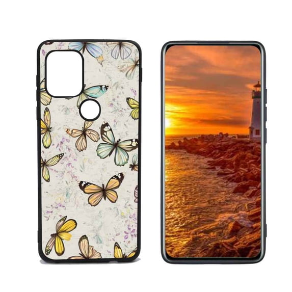Butterfly-126 Phone Case, Degined for Moto G Stylus 5G Case Men Women, Flexible Silicone Shockproof Case for Moto G Stylus 5G