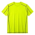 thumbnail image 4 of LODIENY Quick Dry T-Shirts for Men Short Sleeve Crew Neck Lightweight Moisture Wicking Athletic Workout Tops Casual Soft Basic Fit Tee Shirts Green 6XL, 4 of 6