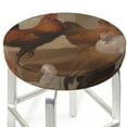 thumbnail image 3 of Hirioo Oil Painting Chicken And Duck for Round Bar Stool Seat Covers Washable Stool Cushion Slipcover Elastic Bar Chair Covers for 12-14 Inch Chair-12 inch, 3 of 7