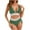 B138 Green women swimsuit clearance under $5, variant on Women Swimsuit under $5! Xqxayjr Women High Waisted Bikini Sets Tummy Control Swimsuits Color Block Two Piece Drawstring Bathing Suit Swimwear Trajes De Para Mujer