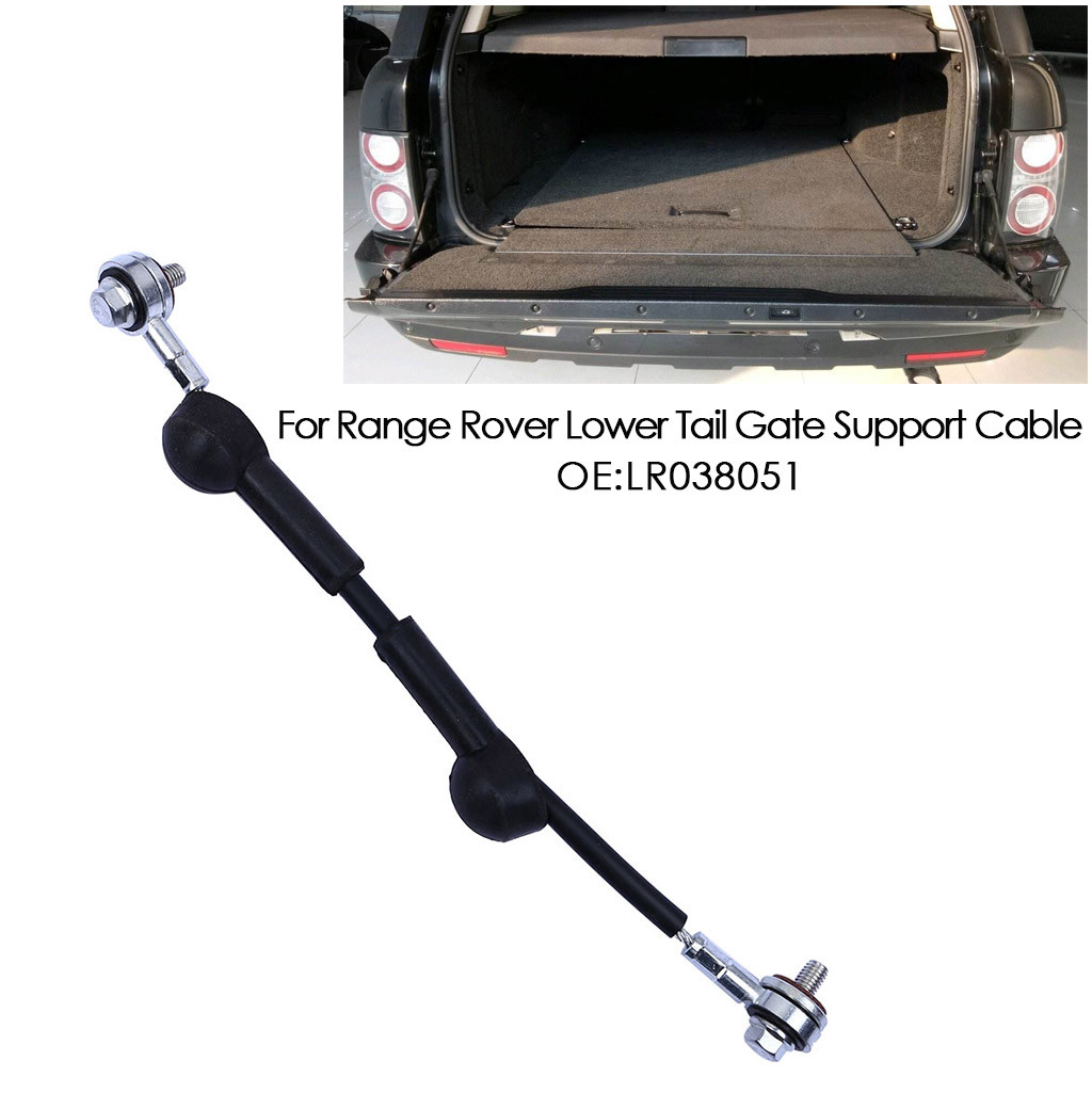 Ankola Clothing 1016320 for Land Rover Range Rover L322 Lower Tailgate Cable Support x 2-lr038051, Black