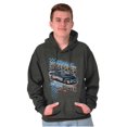 thumbnail image 5 of Cool Retro Unleashed Power Racecar Hoodie Sweatshirt Women Men Brisco Brands 2X, 5 of 6