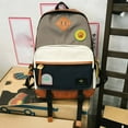 thumbnail image 1 of Couple Fashion Nylon Backpack Student Bag Sports Leisure Computer Travel Bag, 1 of 2