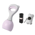 thumbnail image 2 of Pooper Scooper for Dogs, Folding Poop Scoop, Stable Jaw Scoop Easy for Small & Medium Pet Poop, Grass and Gravel Pick Up,White, 2 of 9