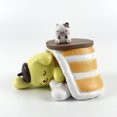 thumbnail image 5 of Sanrio-figuras de la serie Sleep Safely, perro con orejas grandes, pudín, perro, Melody, Culomi, caja ciega, muñeca Gacha, 5 of 5