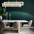 thumbnail image 7 of Eurofase Lighting - Inizio - 150W 1 LED Linear Chandelier-18 Inch Tall and 17.5, 7 of 7