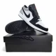 thumbnail image 4 of Ni - ke Ni - ke Air Jordan 1 Low SE White Black Matte Silver Shoes HF3148-106 Mens Size NEW, 4 of 5