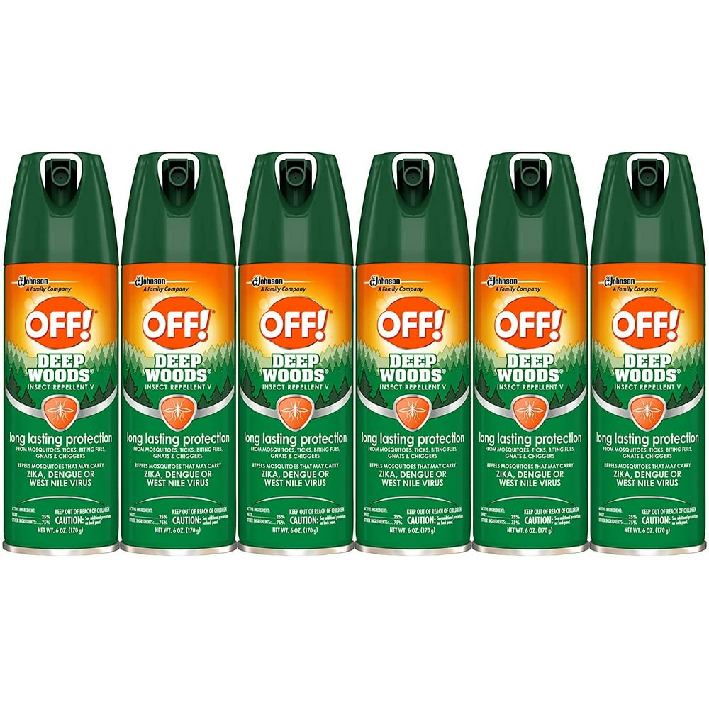 OFF! Deep Woods Insect Repellant Spray, 6 OZ