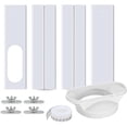 thumbnail image 1 of Portable Air Conditioner Window Kit, Air Conditioner Window Accessories with Coupler Adjustable Window Seal for AC Unit, Sliding AC Vent Kit for Exhaust Hose judicious, 1 of 8