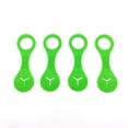 thumbnail image 1 of 4 unidades (verdes) Clip manos libres para bolsas de excremento de perro, dispensador de bolsas para desechos de mascotas, soporte para bolsas de excremento de perro, soporte para bolsas de excremento, 1 of 5
