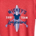 thumbnail image 3 of Mickey & Friends - Mickey Longboard Surf Team - Women's Short Sleeve Graphic T-Shirt, 3 of 5