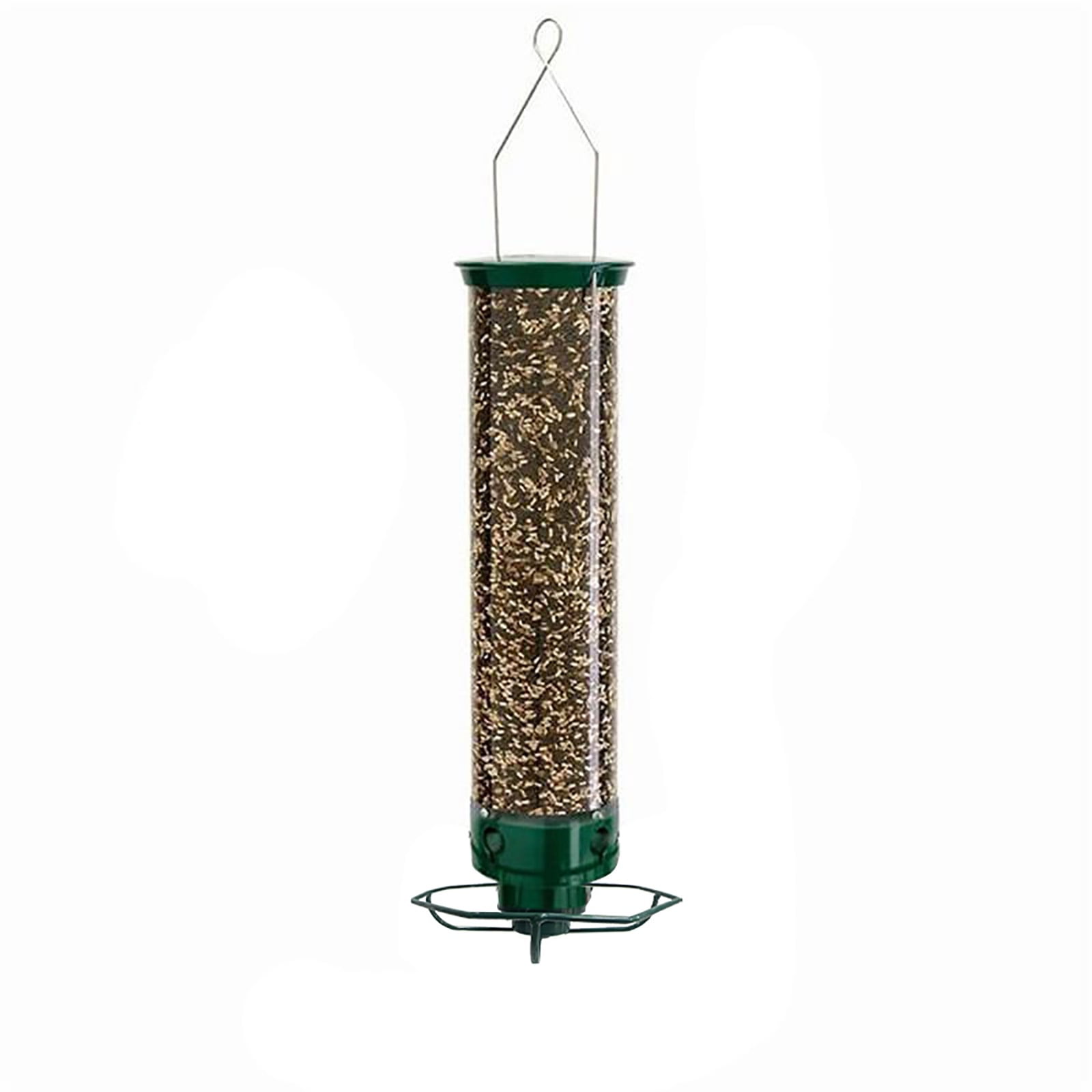 Proof Bird Feeders Squirrel Proof Feeder Rotating with Weight Activated