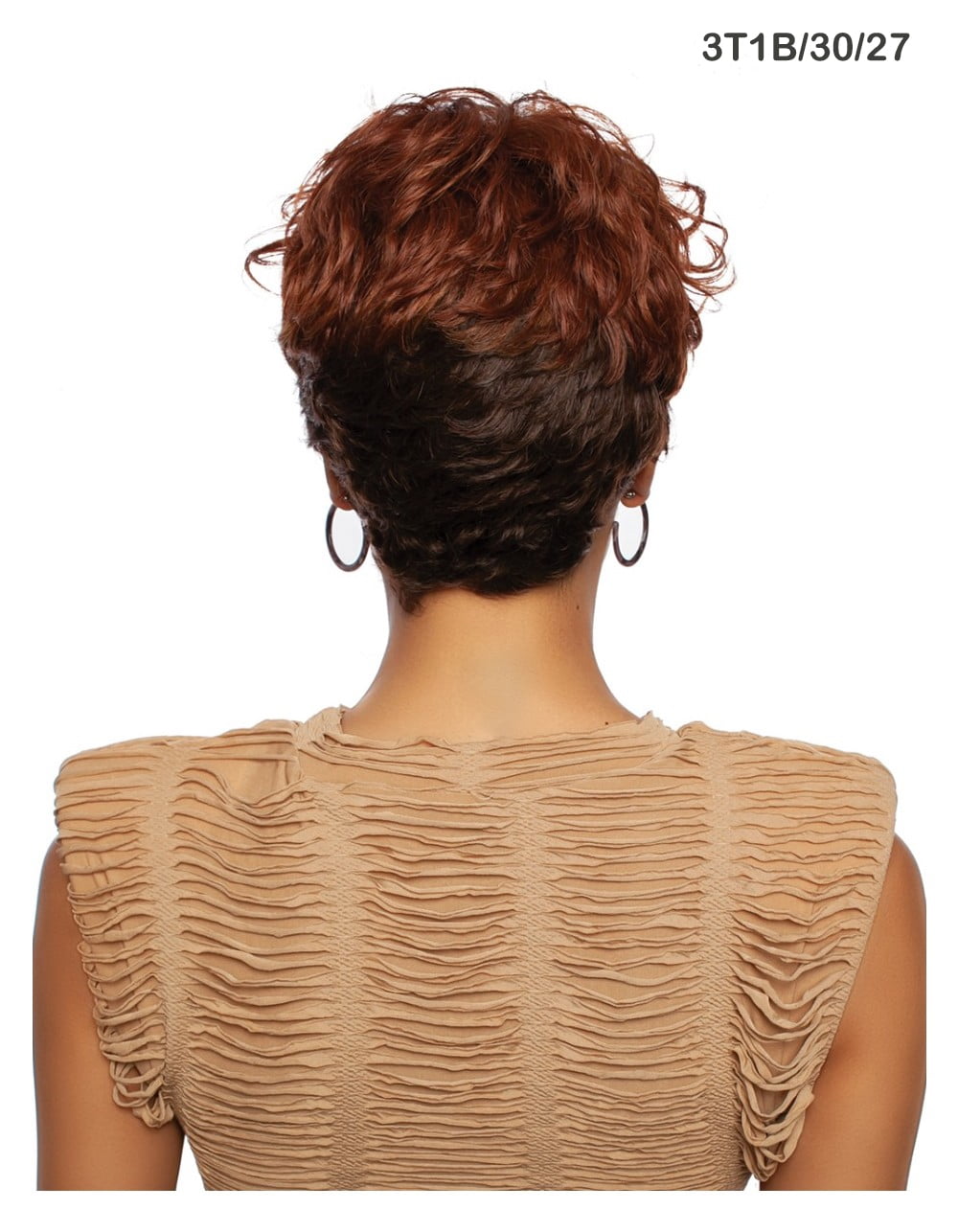Mane Concept Trill 11A Unprocessed 100% Human Hair Full Wig - TR1151 PIXIE WEAVE (3T4/33/30)