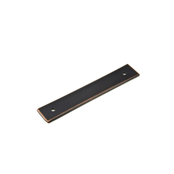 Emtek 86419 Neos 4" Center To Center Backplate For Cabinet Pulls - Bronze