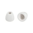 thumbnail image 1 of 600 pcs 3mm Dia Aislante de cerámica en cuentas cónicas para tubos termorretráctiles de alambre calefactor, 1 of 3
