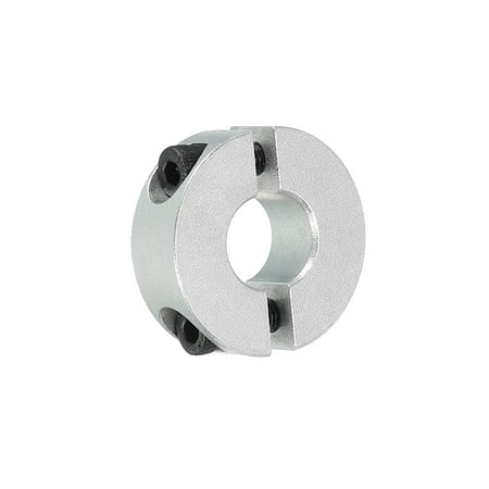 

Uxcell Shaft Collar 0.47 Inch Bore Double Split Aluminum Clamping Collar Shaft Collars with Set Screw Silver Tone