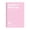 A5 Pink, variant on VKLU B5 Large Spiral Notebook, 60 Sheets Yellow Ruled Notepad, Wirebound Flip Journal for College Lectures and Professional Work
