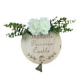 thumbnail image 1 of Welcome Sign Wood Flower Spring Door Sign Wedding Door Sign Welcome Wall Sign, 1 of 6