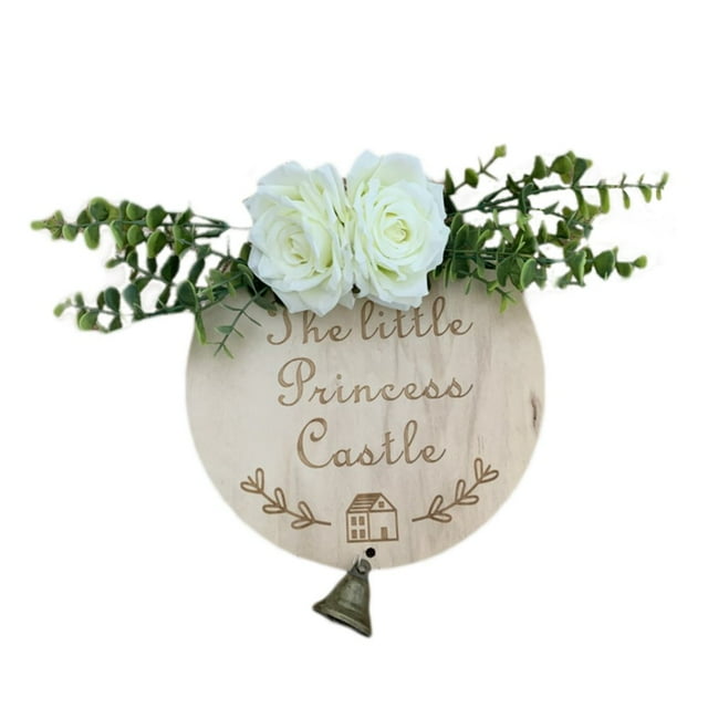Signe de Bienvenue Signe de Porte de Printemps de Fleur de Bois Signe de Porte de Mariage Signe de Mur de Bienvenue