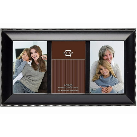 MANDALAY BLACK COLLAGE frame for 3 - 4x6 prints by Prinz - 4x6