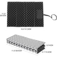 thumbnail image 2 of REDCAMP 2 Pack Foam Hiking Seat Pad, Foldable Z Ultralight Sitting Pad for Camping Backpacking Stadium Outdoor, Black, 2 of 8