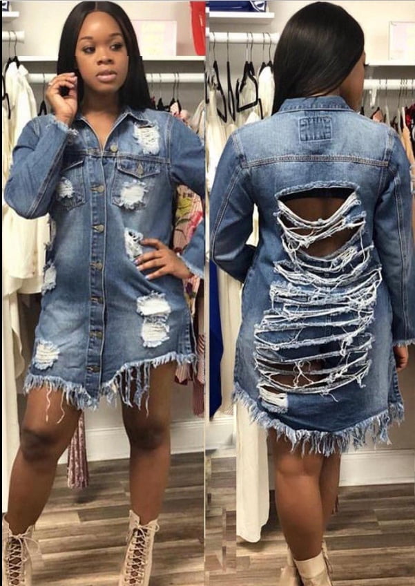 denim fashion for ladies