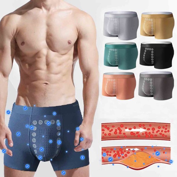 Ropa Interior Deportiva Funcional de Algodón con Ángulo Plano para Hombre | Soporte Prostático Negativo | Tecnología Core Water Transpirable | 1 Unidad de Ropa Interior