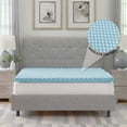 thumbnail image 3 of Healthcare SC, LLC Bodipedic Convoluted Gel Memory Foam Mattress Topper King, 3 of 5